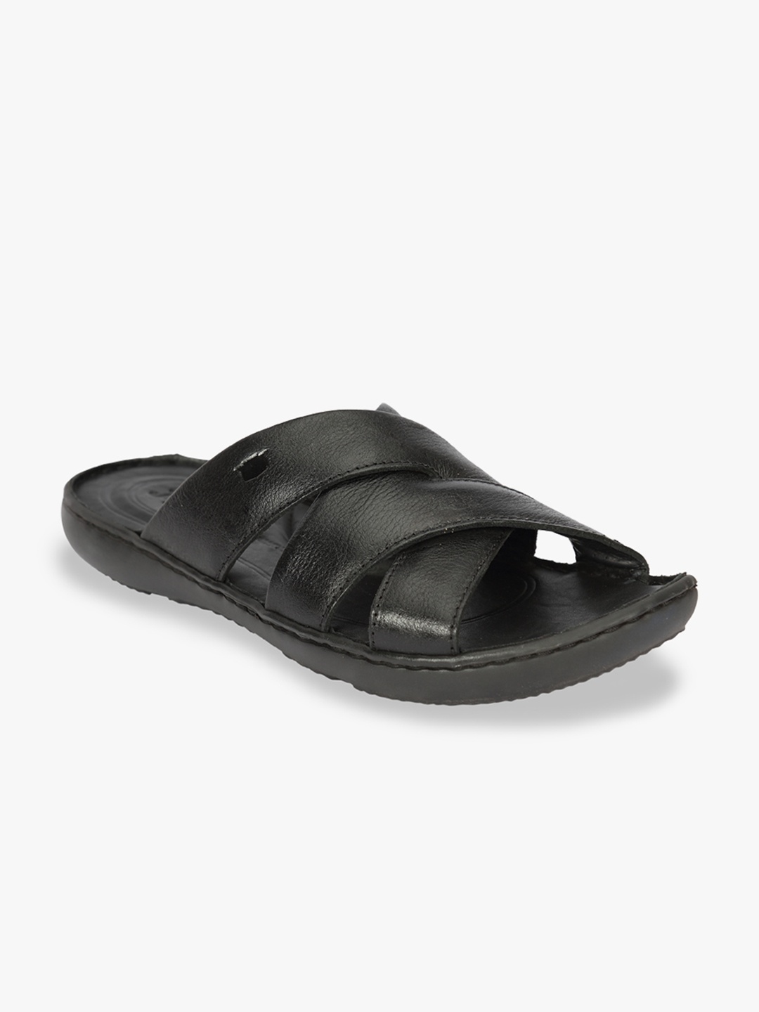 

Florsheim Men Black Solid Comfort Sandals