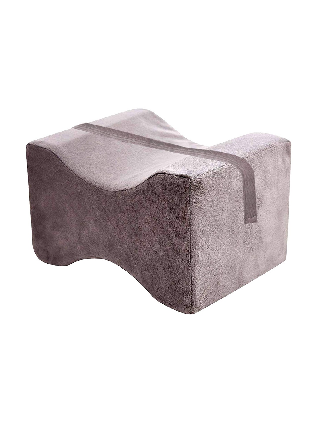 

Kuber Industries Unisex Grey Memory Foam Orthopedic Knee Support Leg Rest Pillow