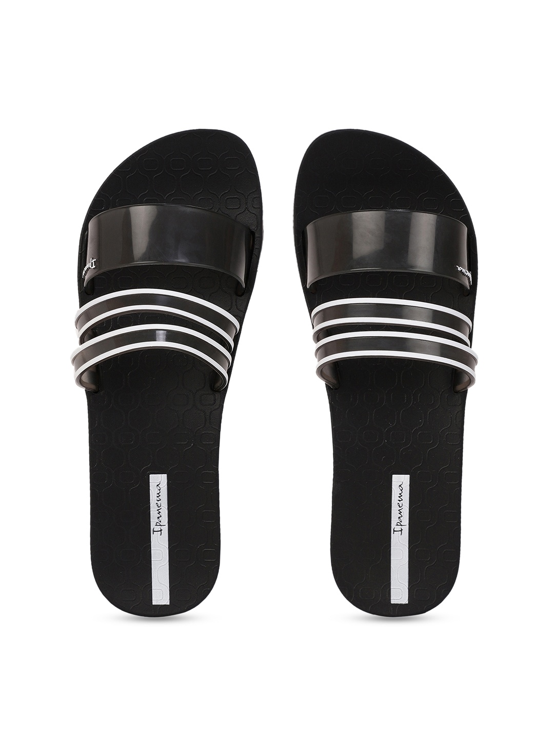

iPanema Women Black Printed Sliders