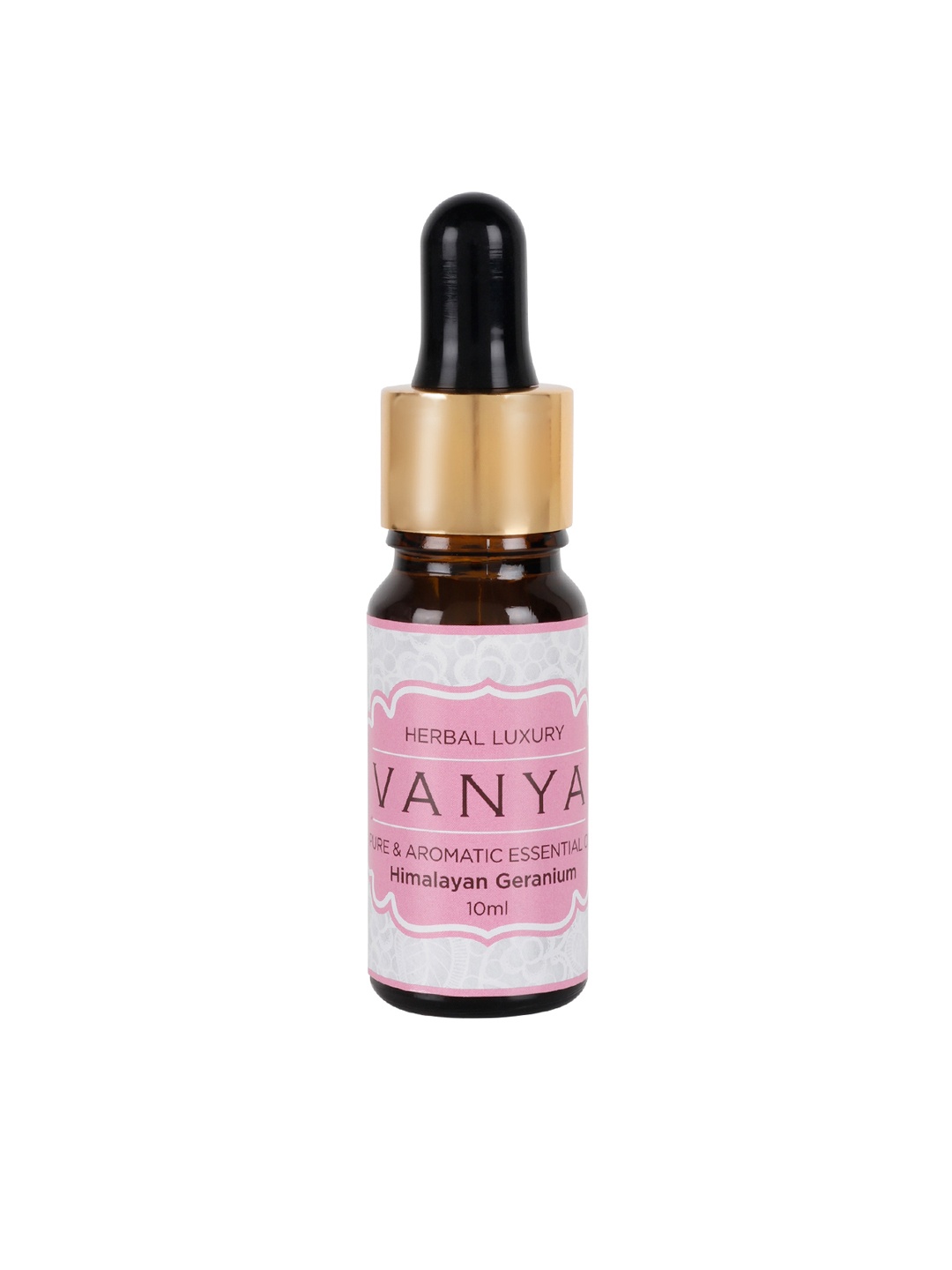 

HERBAL LUXURY VANYA Himalaya Geranium Essential Oil - 10 ml, Purple