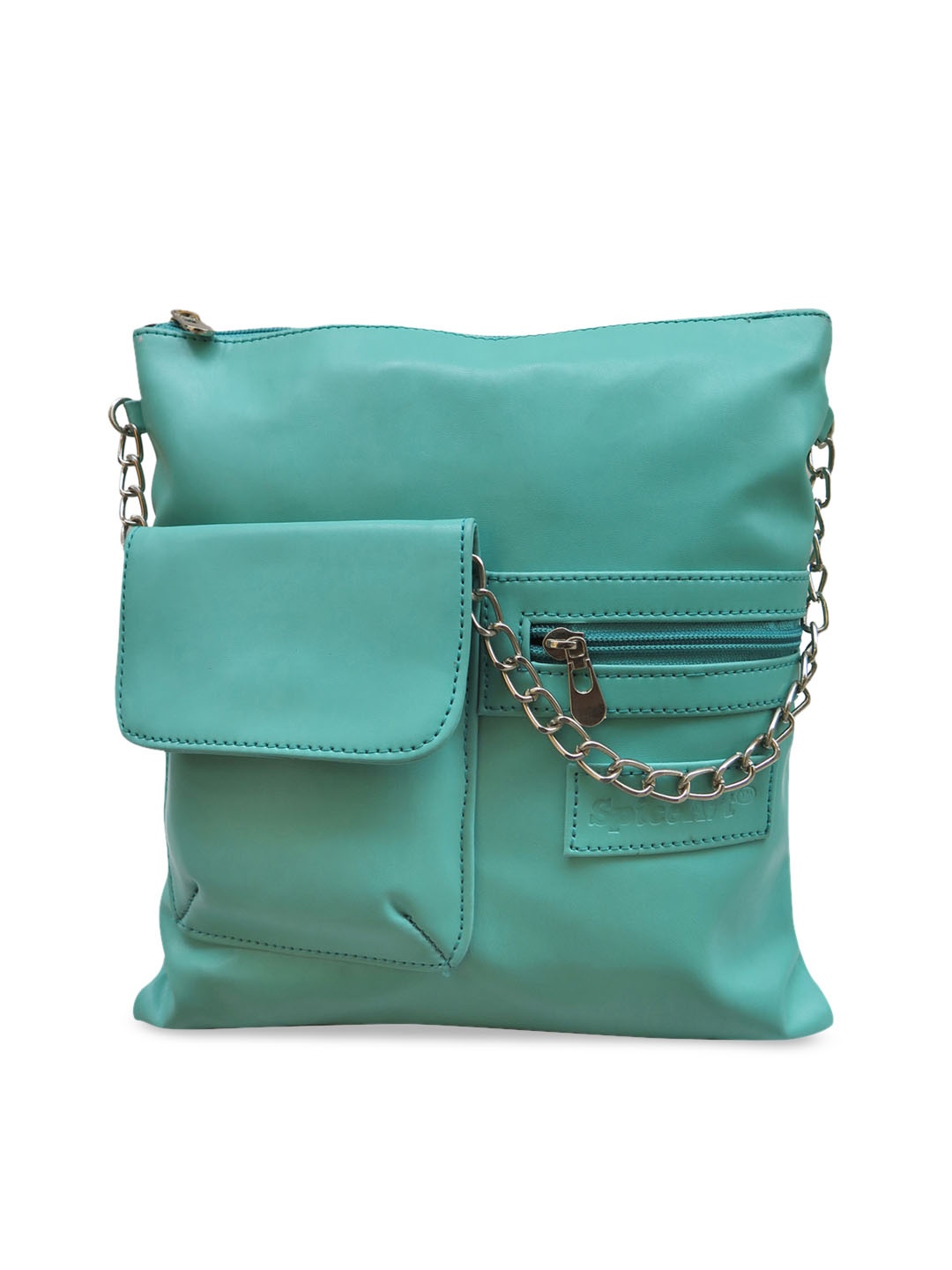 

Spice Art Green Solid Sling Bag