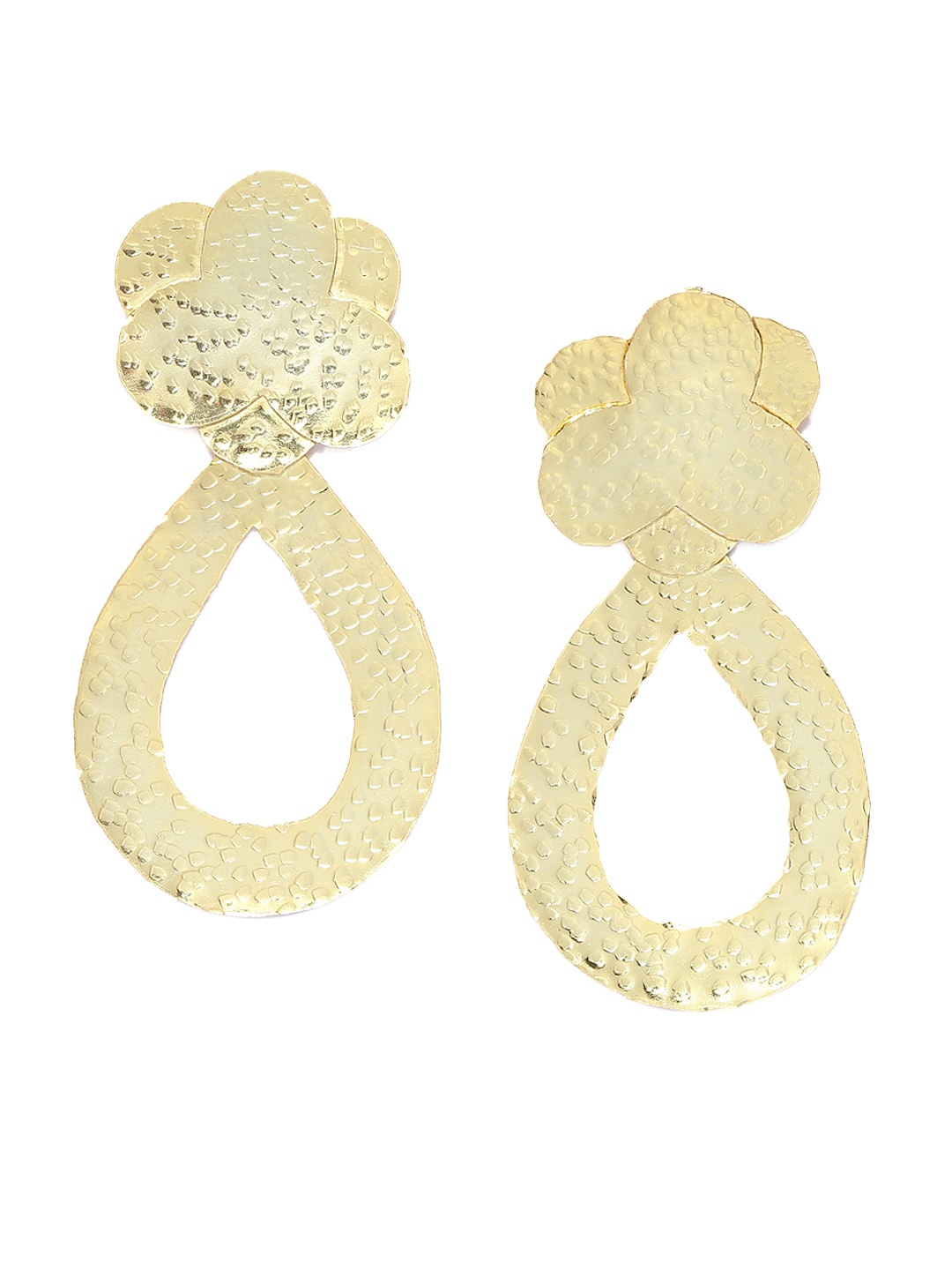

Blueberry Gold-Plated Contemporary Drop Earrings