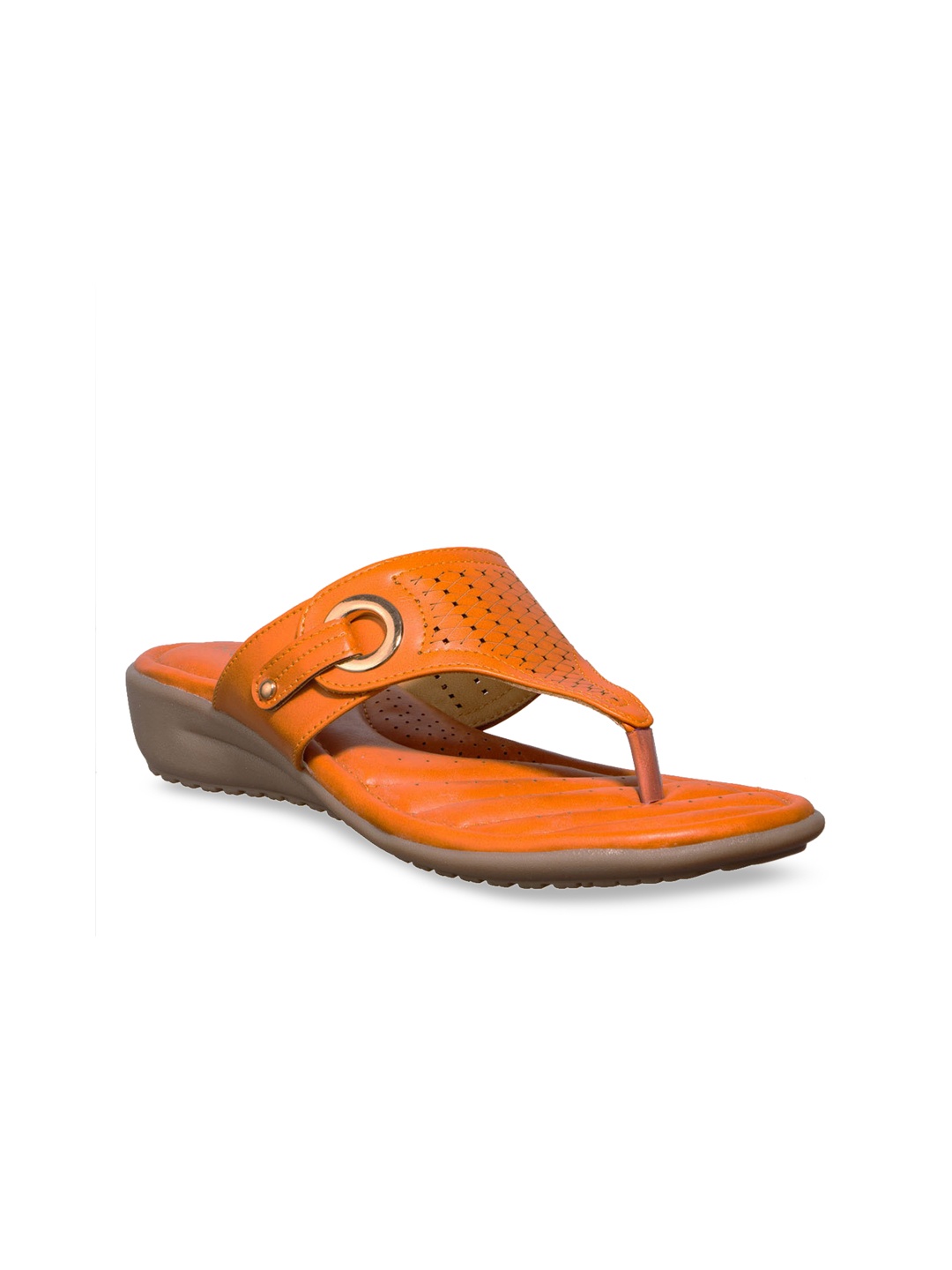 

Khadims Women Tan Brown Solid Wedges