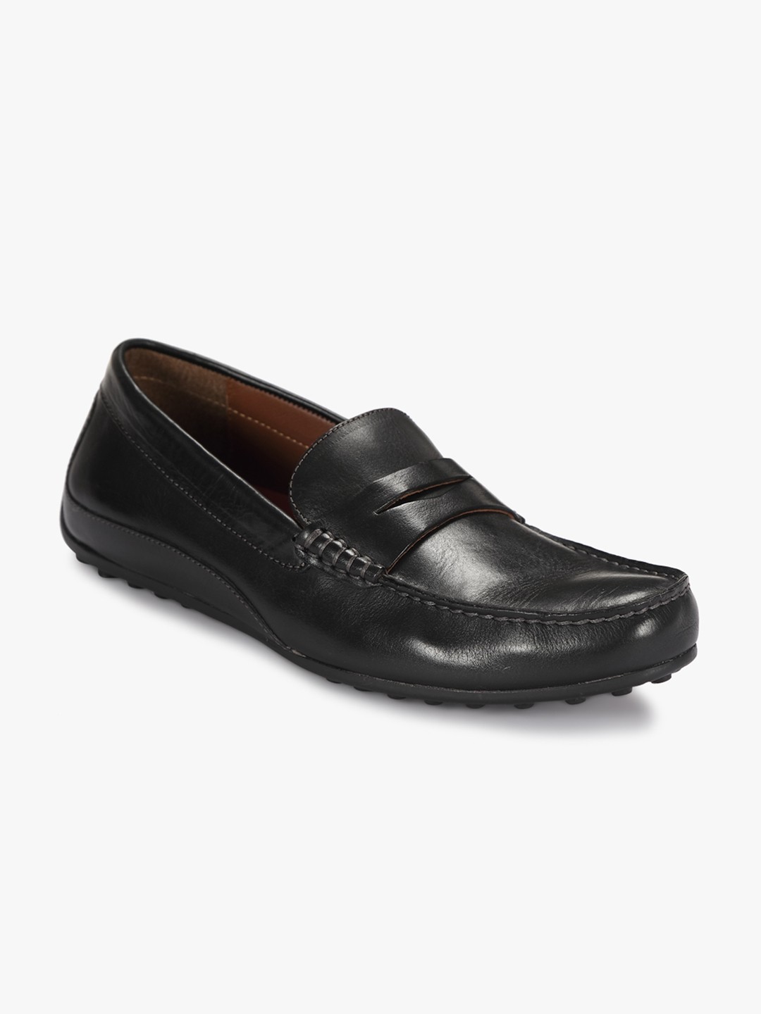 

Florsheim Men Black Leather Loafers