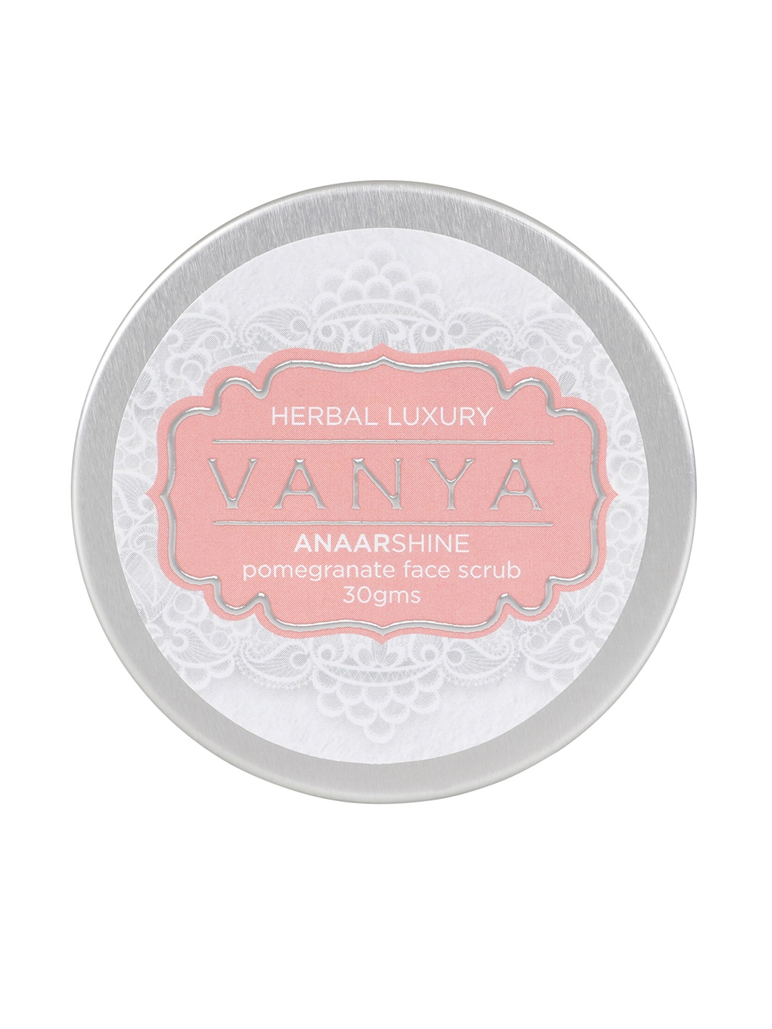 

HERBAL LUXURY VANYA Anaar Shine / Pomegranate Face Scrub 30 g, Pink