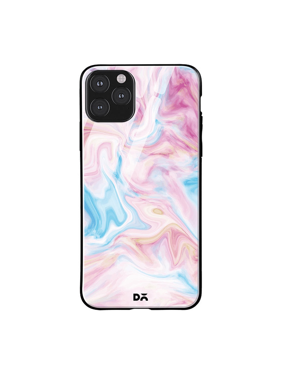 

DailyObjects Pink & Blue Pastel Marble iPhone 11 Pro Max Glass Case