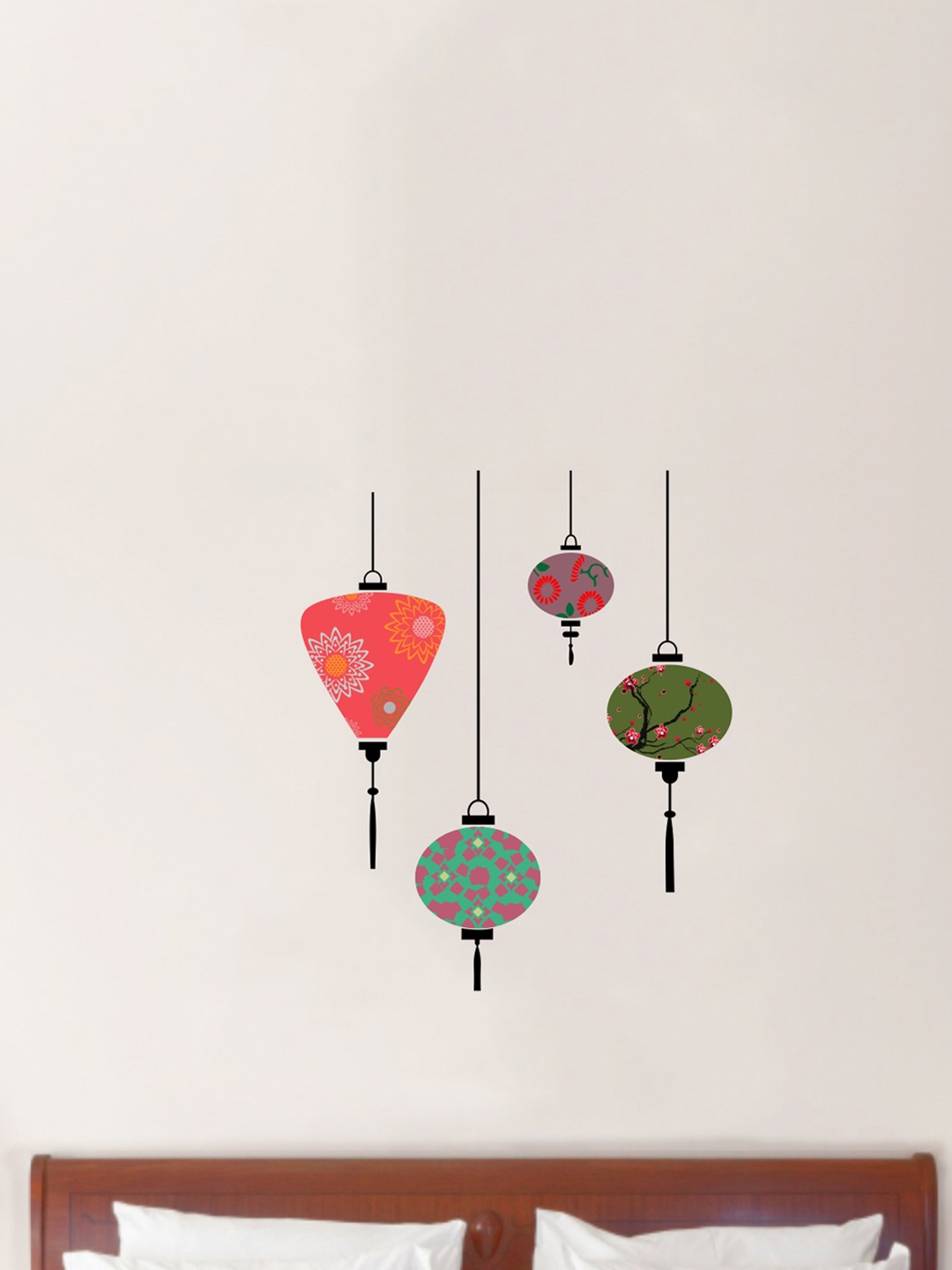 

rawpockets Adults Multicolored Decorative Repeats Wall Stickers, Multi