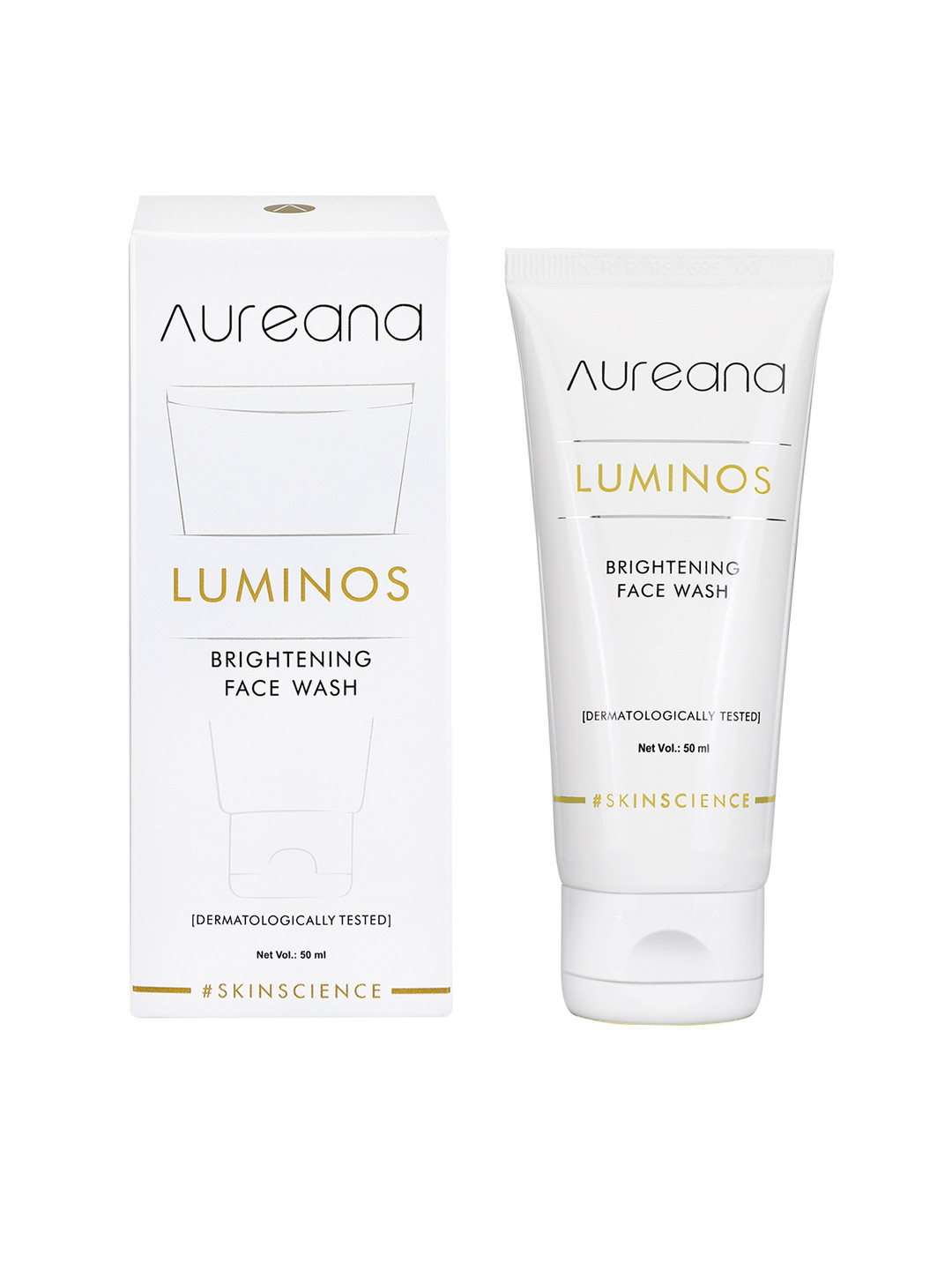 

Aureana Luminos Brightening Face Wash 50 ml, Transparent