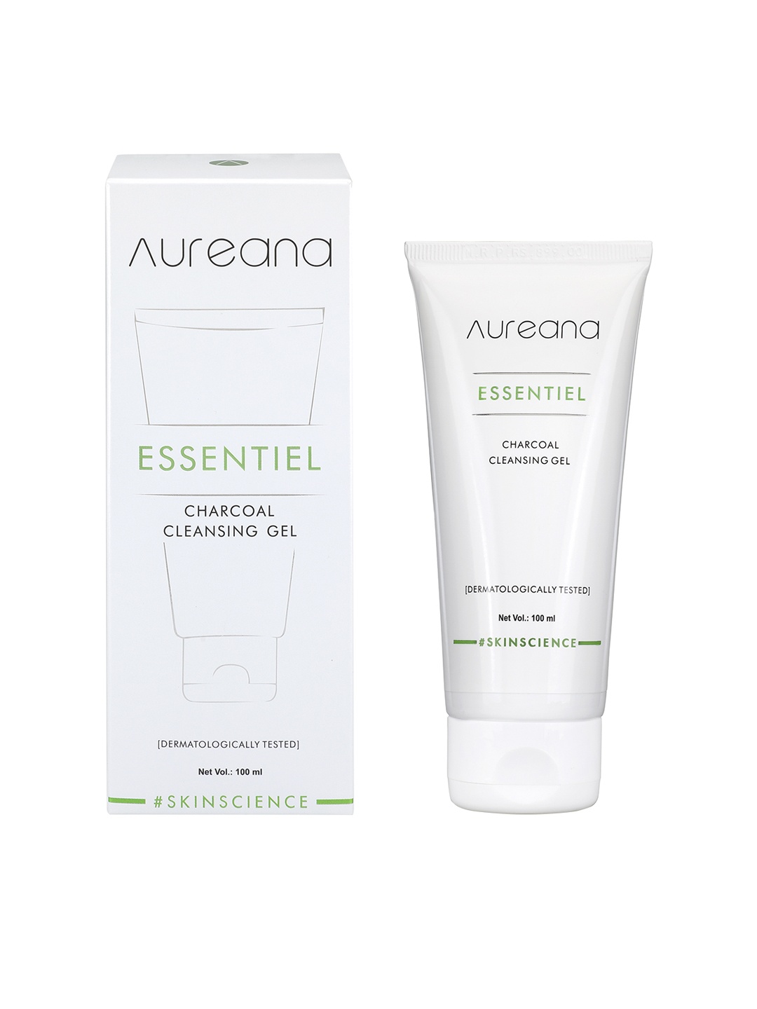 

Aureana Essentiel Charcoal Cleansing Gel 100 ml, White