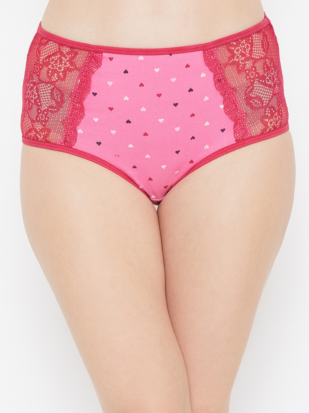 

Clovia Women Pink Printed Hipster Briefs PN3448A22S
