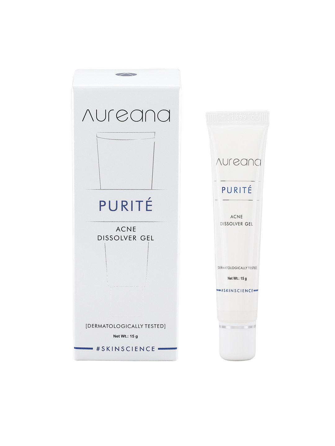 

Aureana Purite Acne Dissolver Gel 15 g, White
