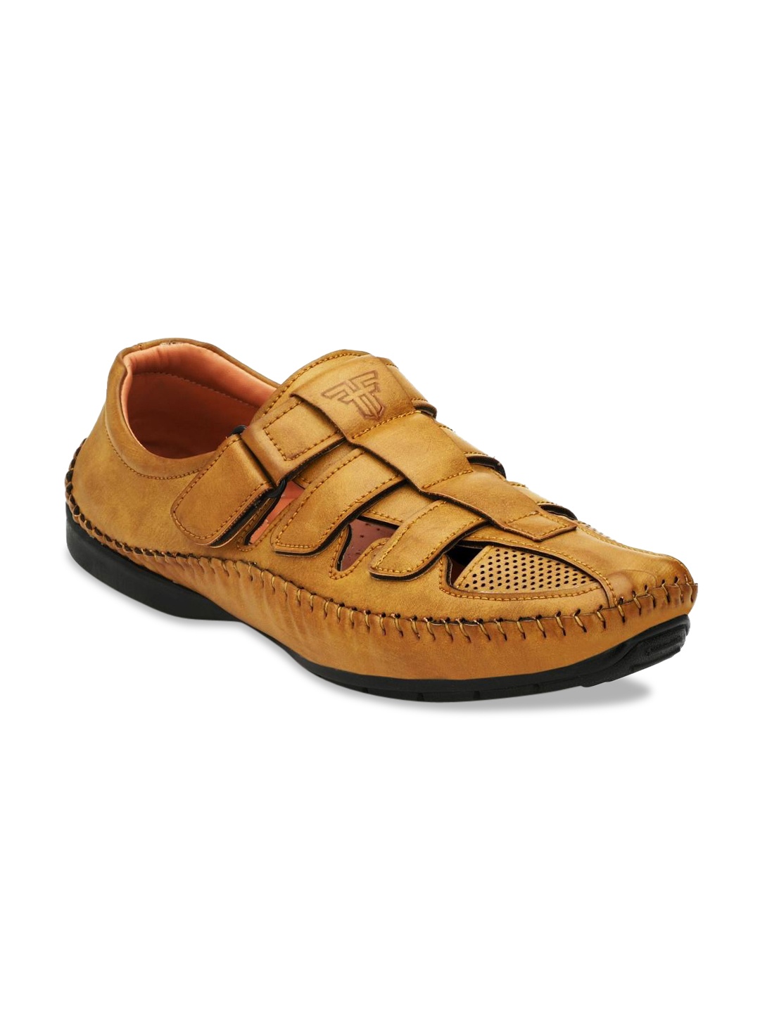 

Fashion Victim Men Tan Brown Fisherman Sandals