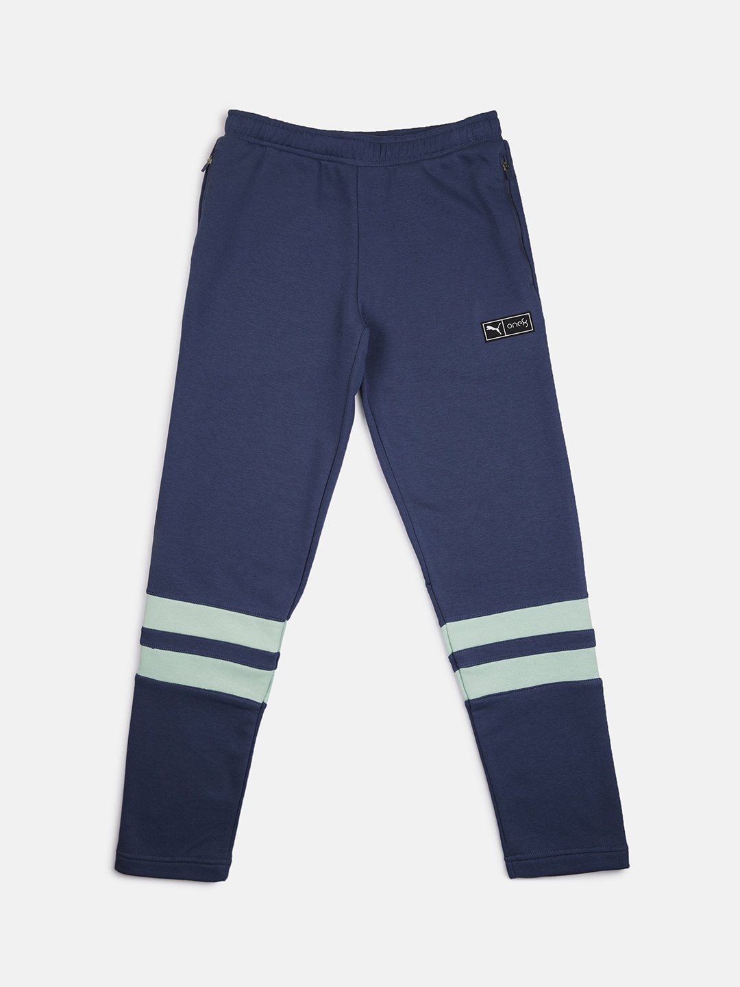 

Puma Boys Blue Solid Striaght-Fit Track Pants