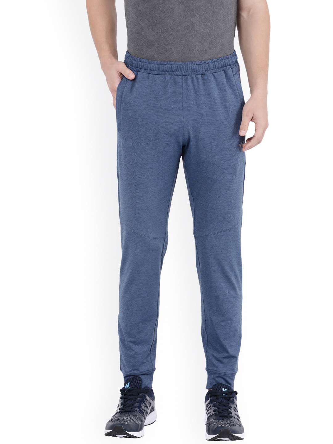 

Wildcraft Men Navy Blue Solid Track Pants