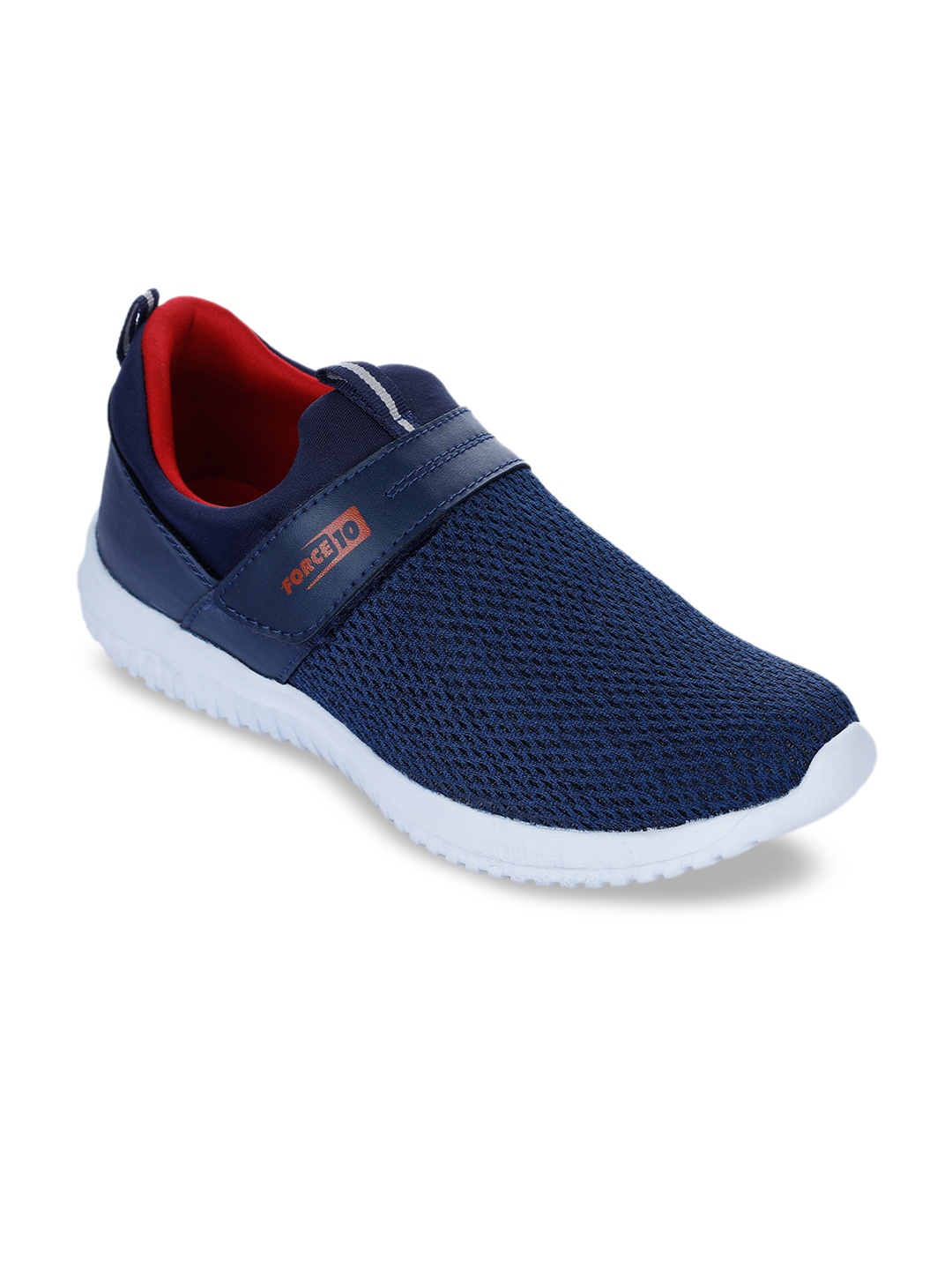 

Liberty Women Navy Blue Mesh Walking Shoes