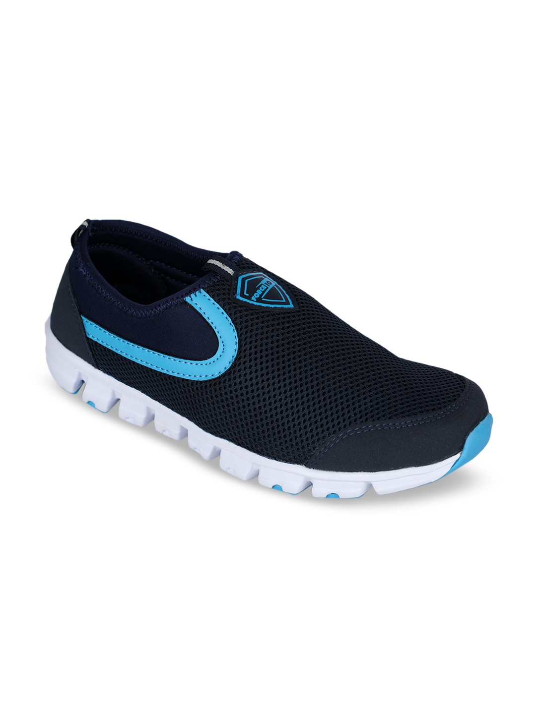 

Liberty Men Blue PU and Canvas Walking Shoes