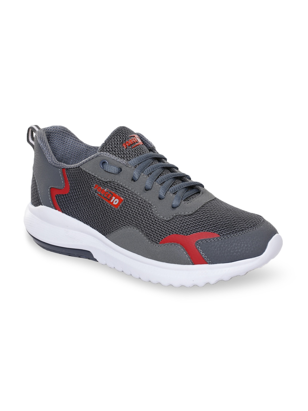 

Liberty Men Grey Mesh Running Shoes