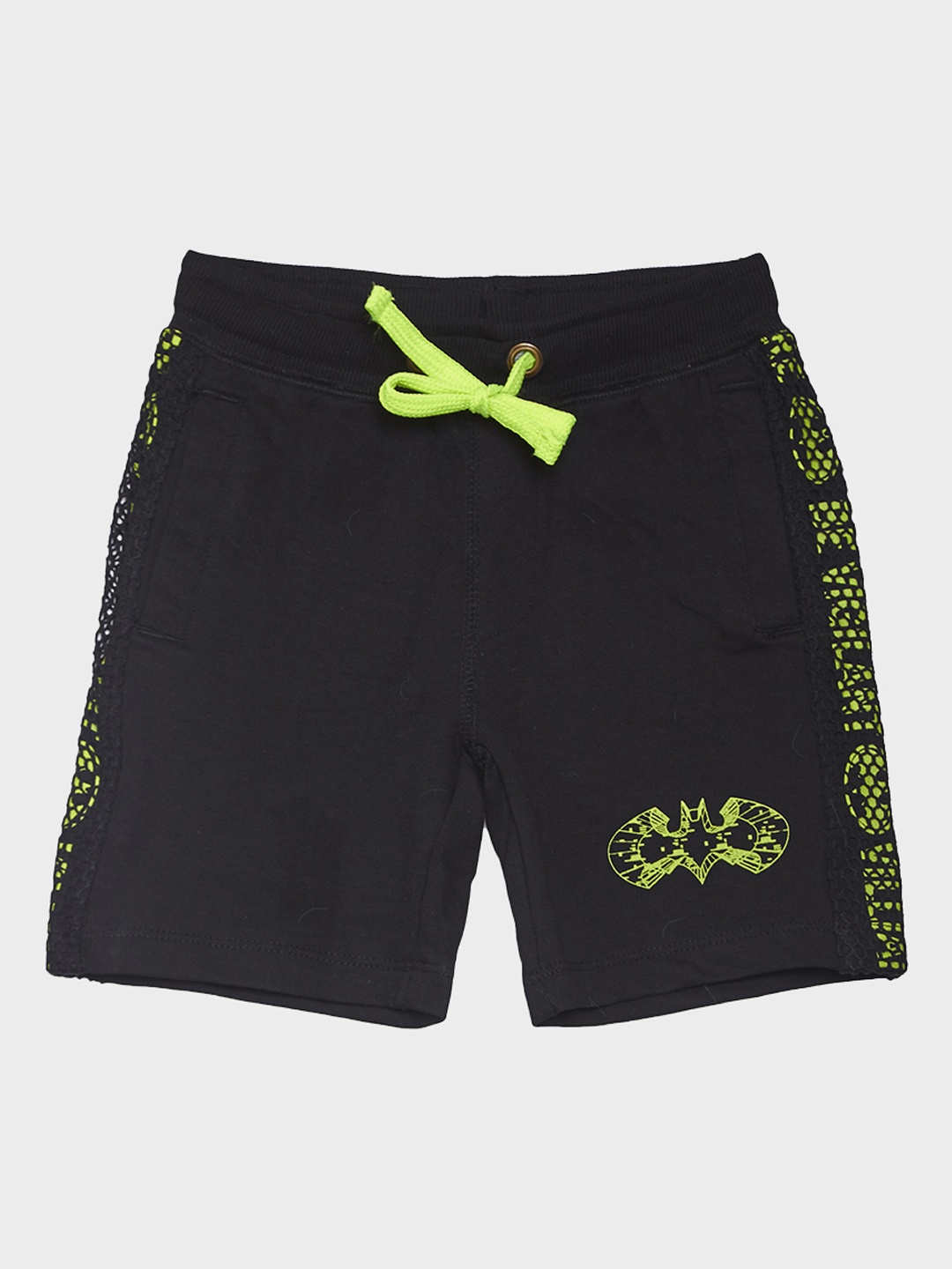 

Kids Ville Boys Batman Printed Regular Fit Shorts, Black