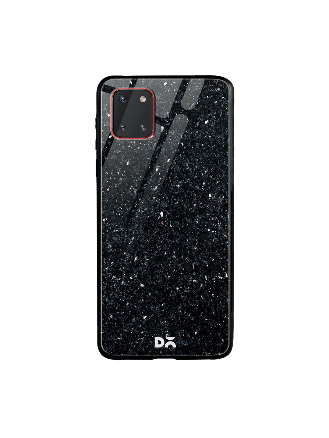 

DailyObjects Unisex Black Starry Sky Samsung Galaxy Note 10 Lite Glass Case Cover