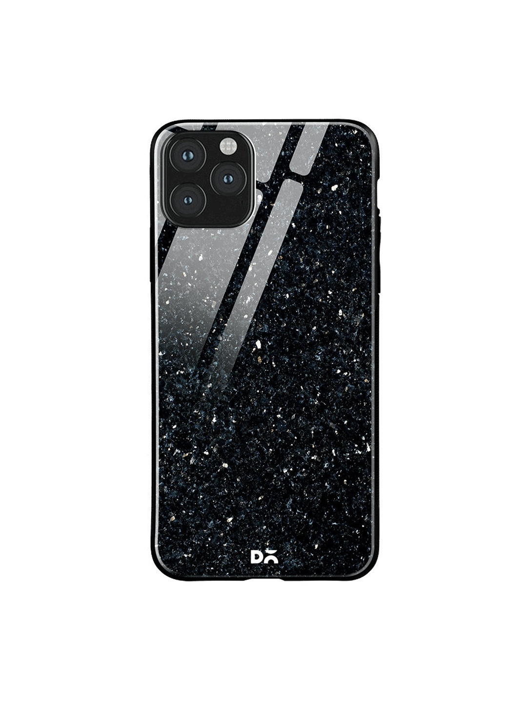 

DailyObjects Black Starry Sky iPhone 11 Pro Glass Case Cover