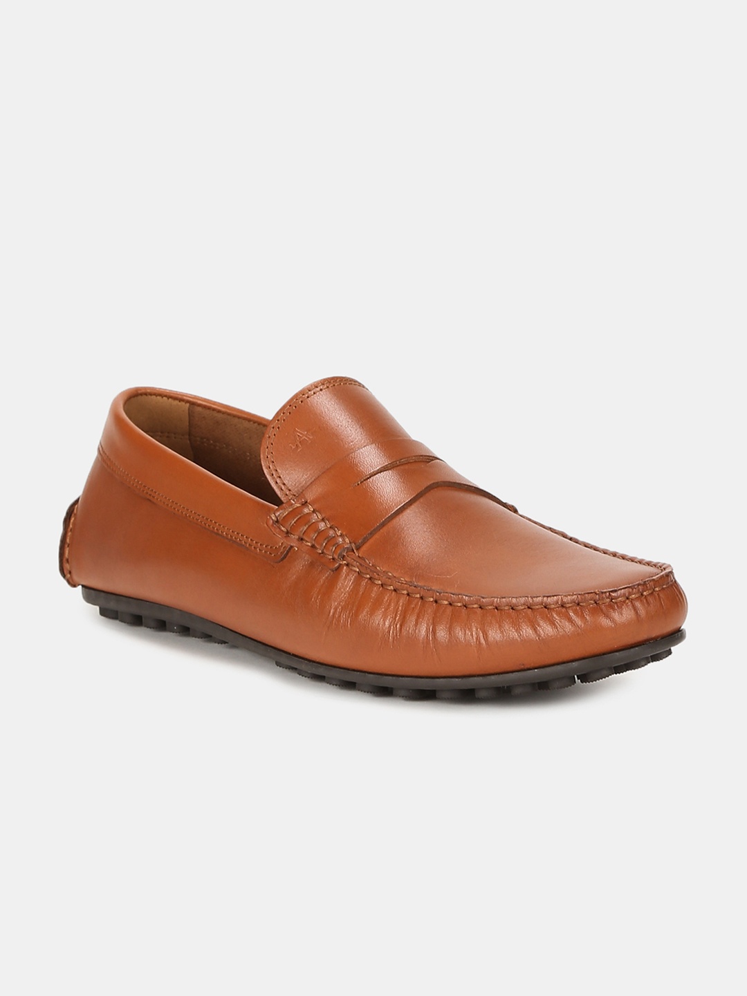 

Arrow Men Tan Brown Solid Loafers