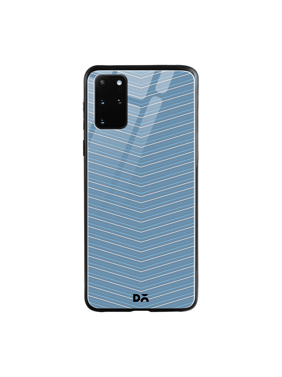 DailyObjects Blue Blueberry Broken Twills Glass Samsung Galaxy S20 Plus Case Cover