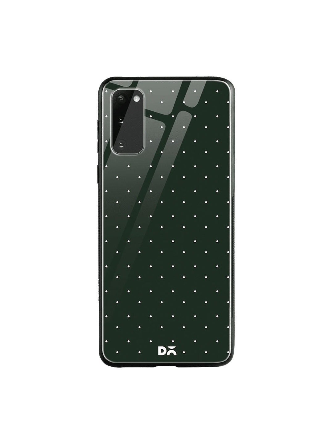

DailyObjects Green & White Samsung Galaxy S20 Glass Mobile Case Cover