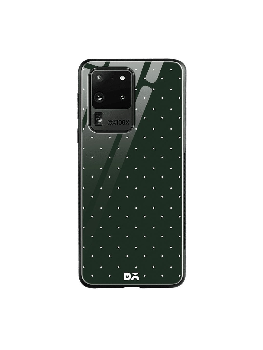 

DailyObjects Unisex Green & White Printed Constellation Dots Glass Case Cover For Samsung Galaxy S20 Ultra
