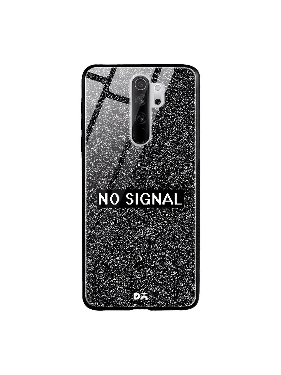 

DailyObjects Black & White No Signal Xiaomi Redmi Note 8 Pro Glass Case Cover