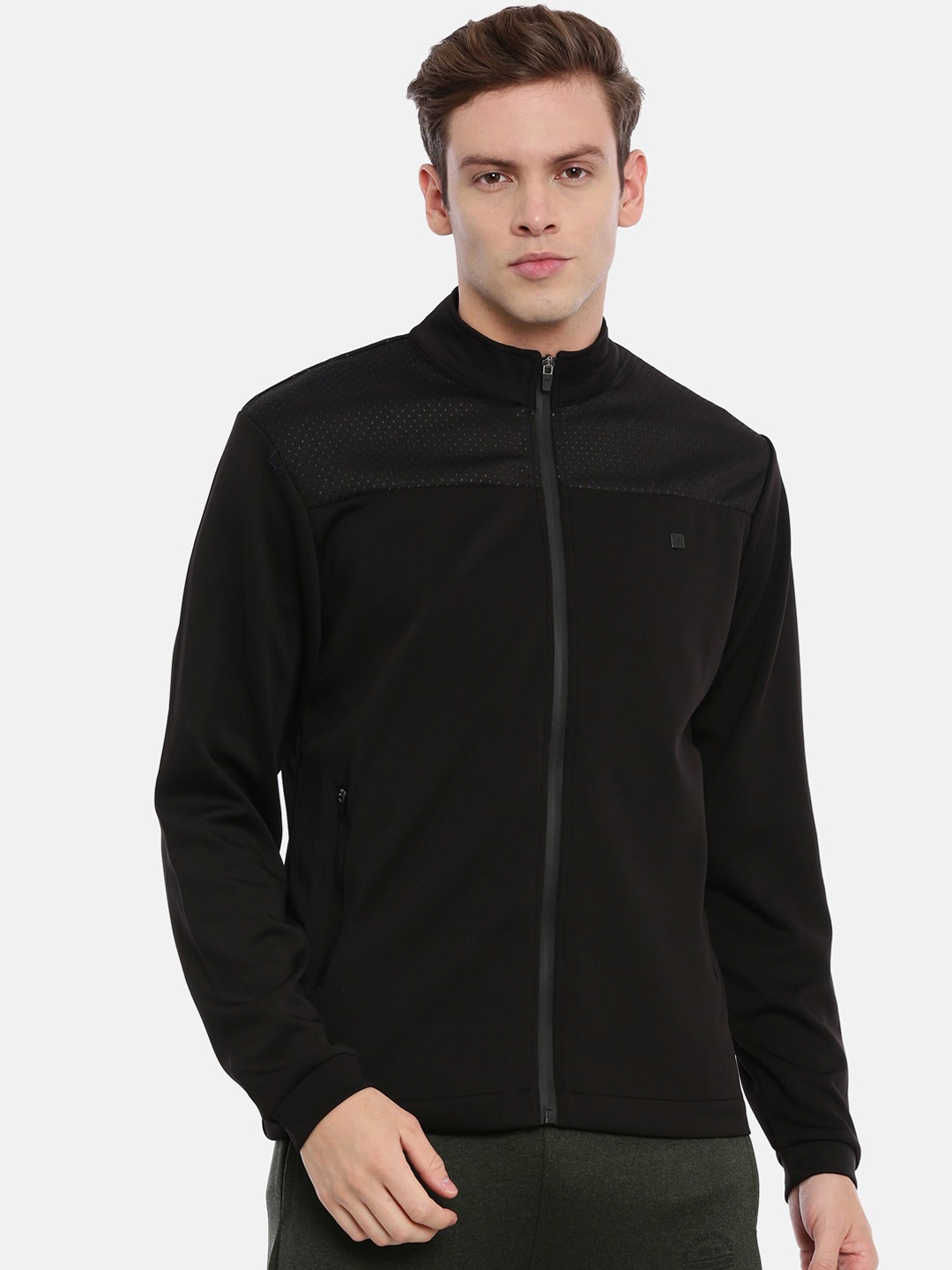 

Proline Active Men Black Solid Padded Jacket
