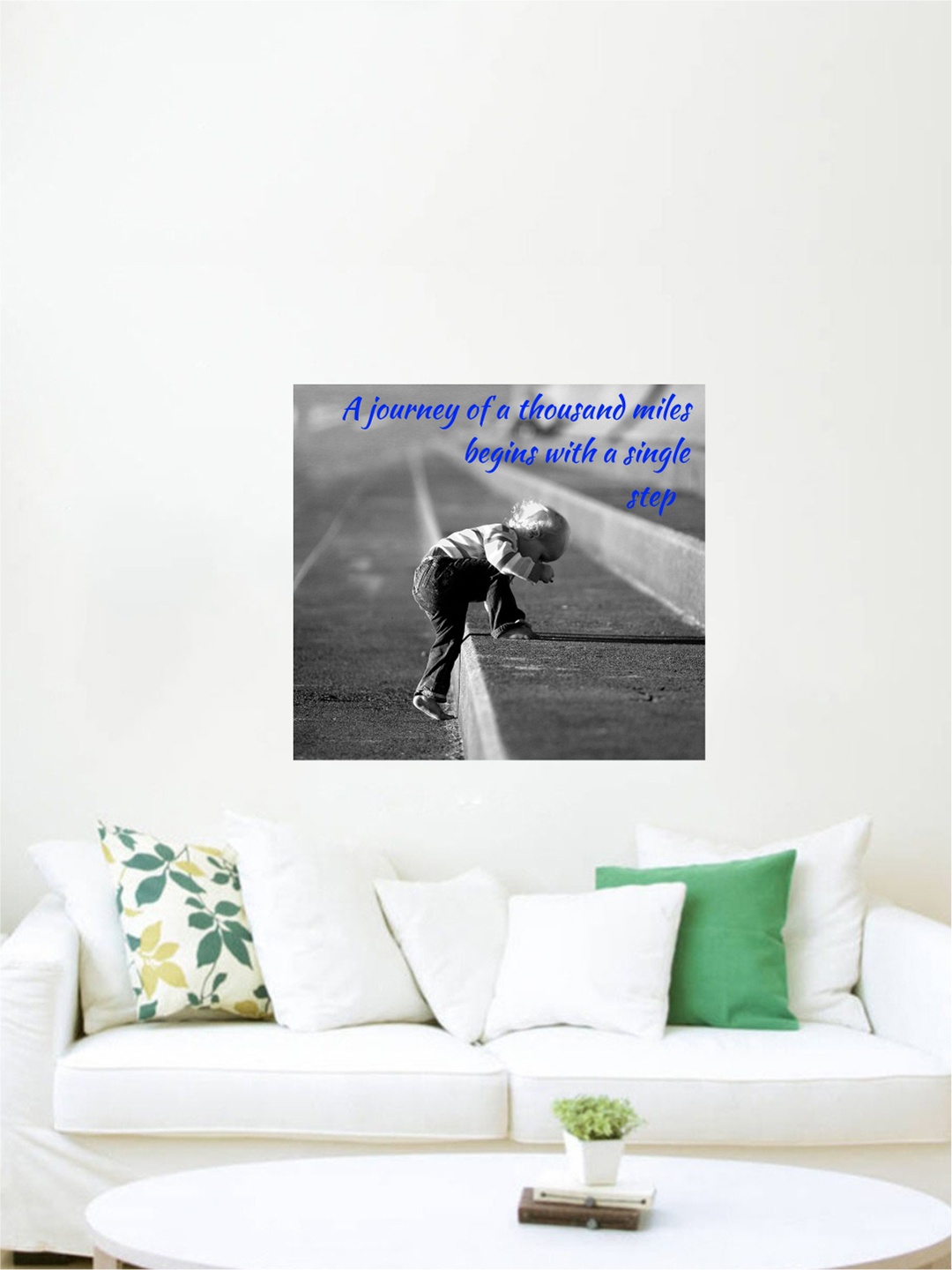 

rawpockets Multicoloured Life Quotes Wall Stickers, Multi