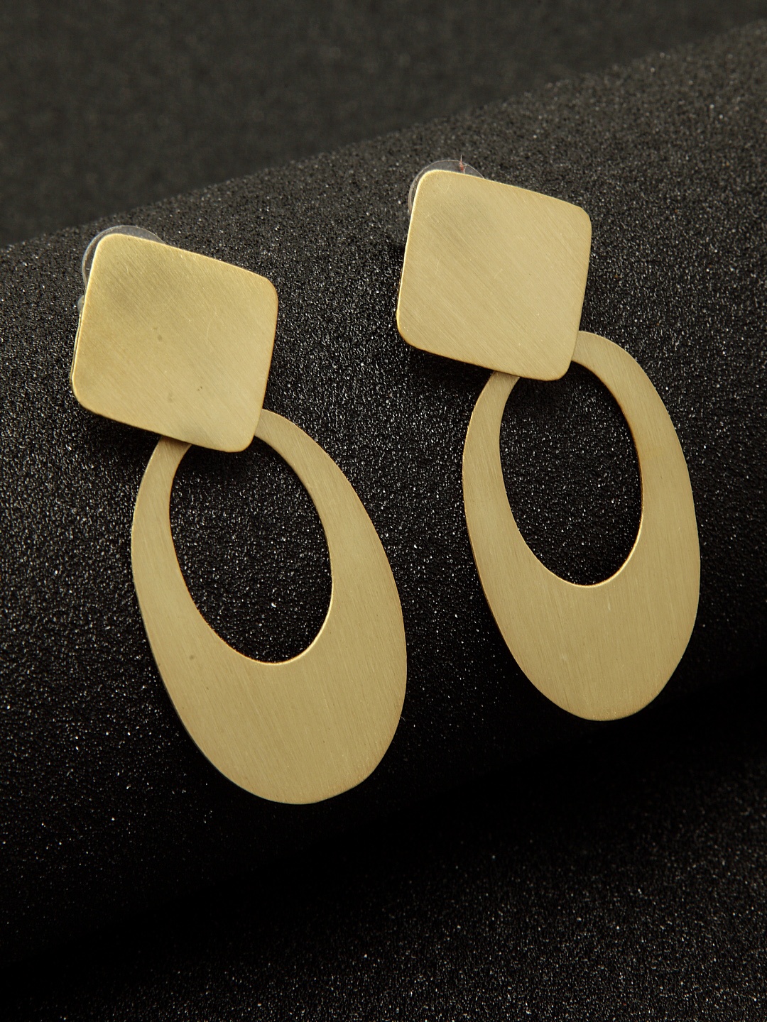 

Madame Gold-Toned Geometric Drop Earrings