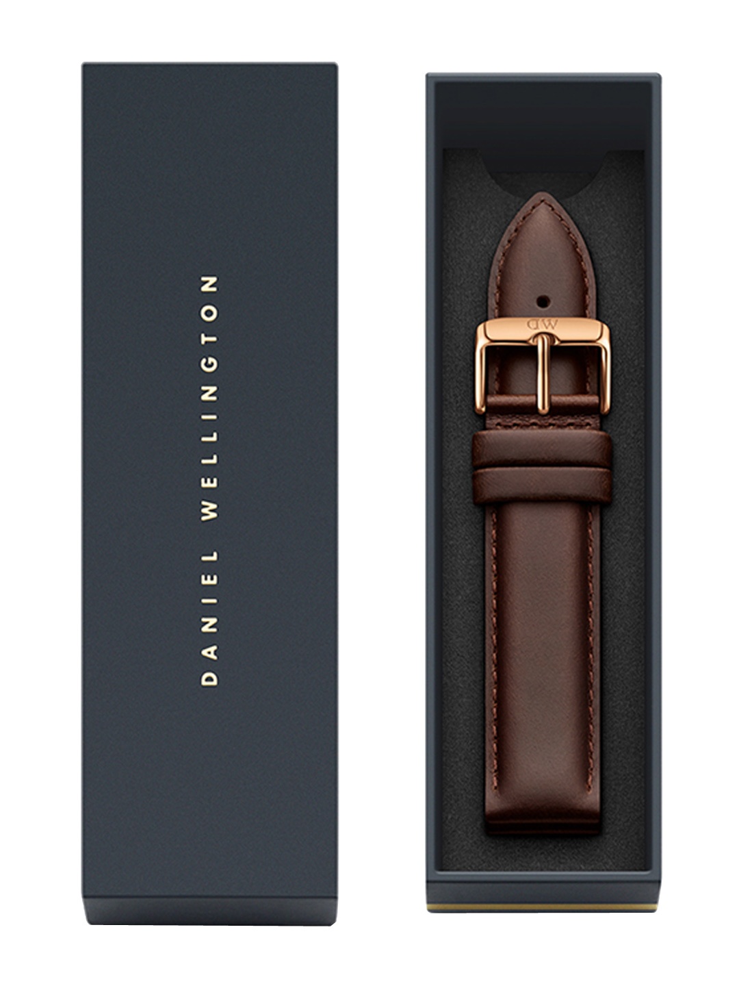 

Daniel Wellington Men Brown Leather Watch Strap