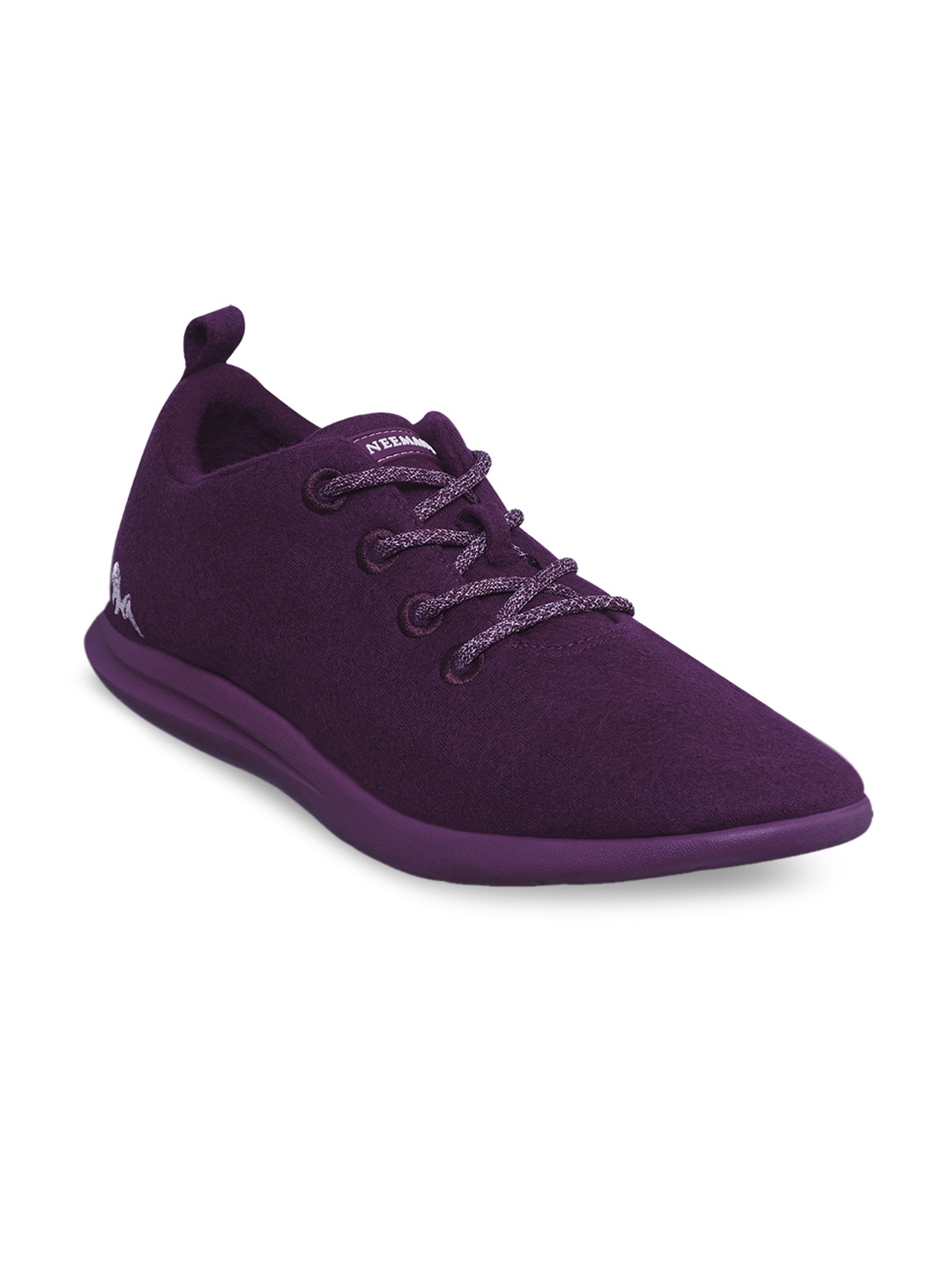 

NEEMANS Women Purple Solid Merino Wool Sneakers