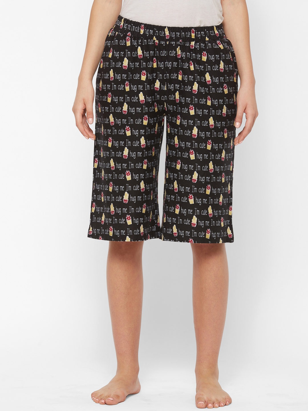 

Mystere Paris Women Brown Printed Regular Fit Lounge pants