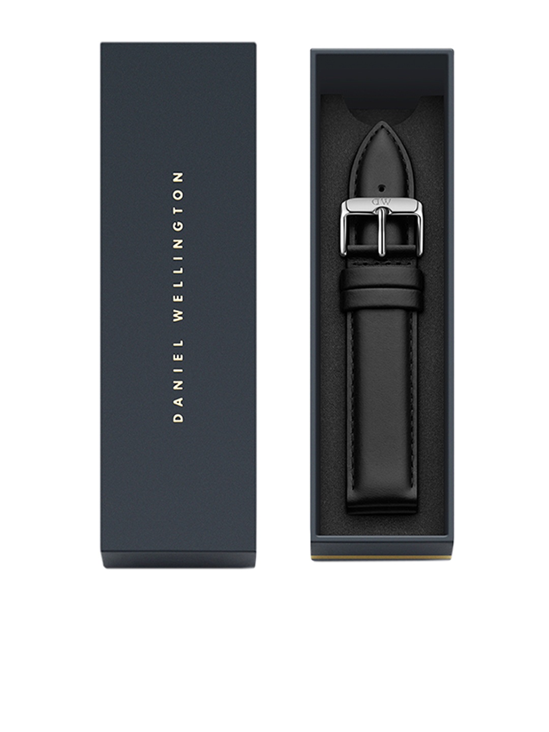

Daniel Wellington Women Classic Sheffield Black Leather Watch Strap