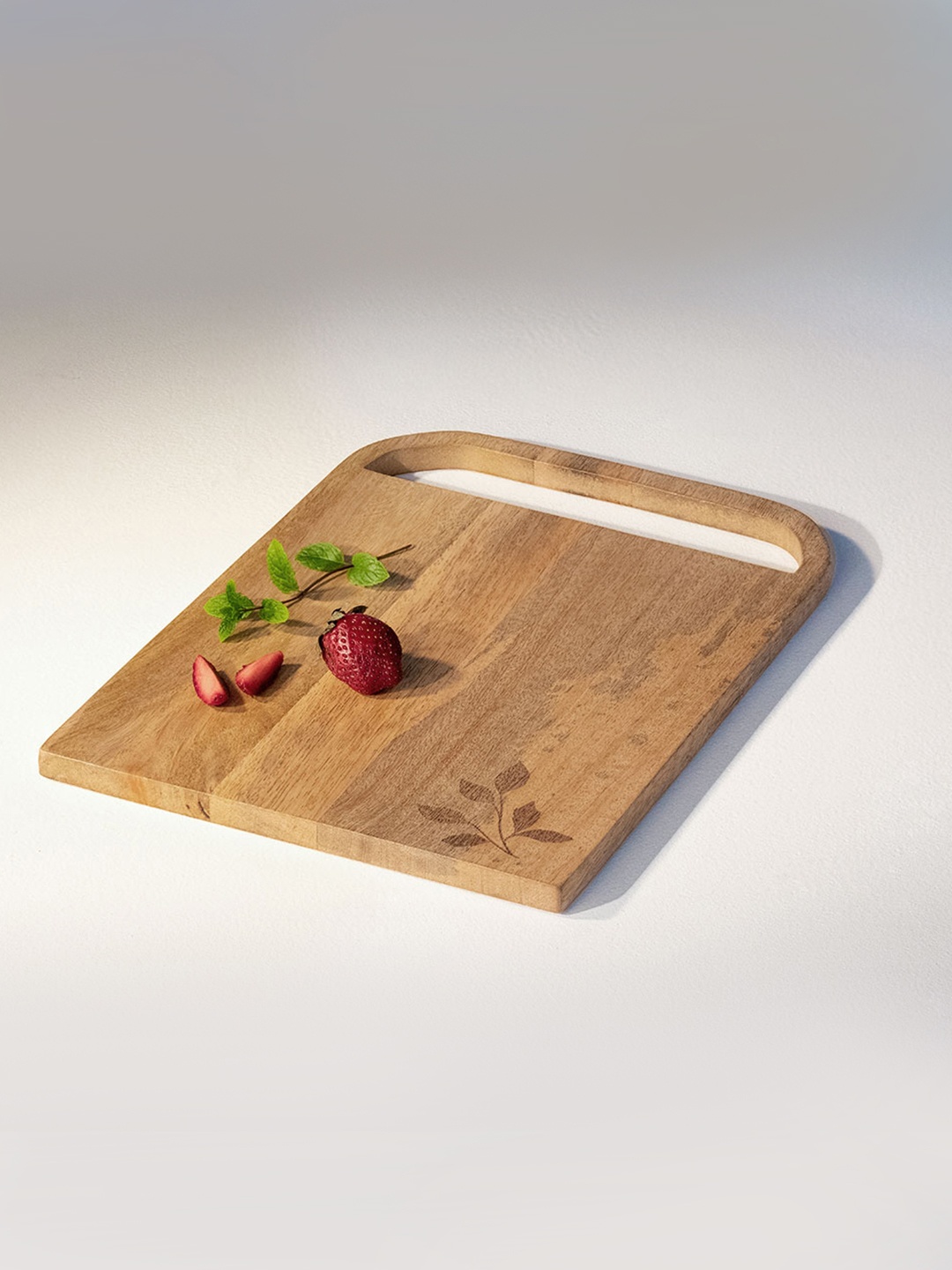 

ellementry Brown Solid Twiggy Wooden Chopping Board