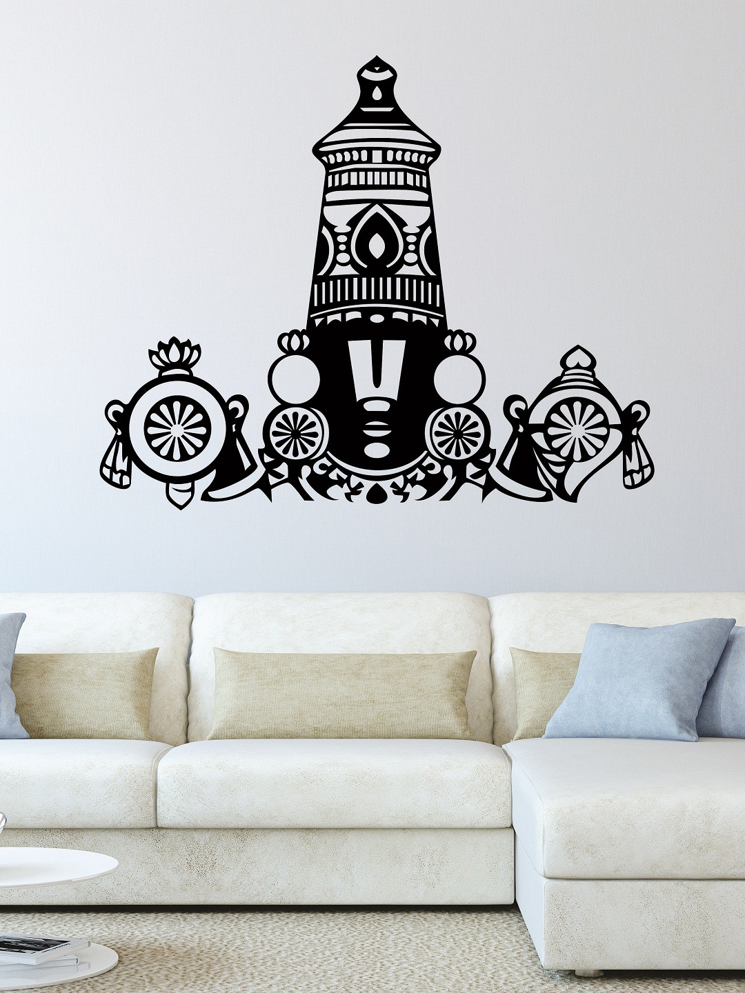 

WALLSTICK Black & White Large Vinyl Sticker
