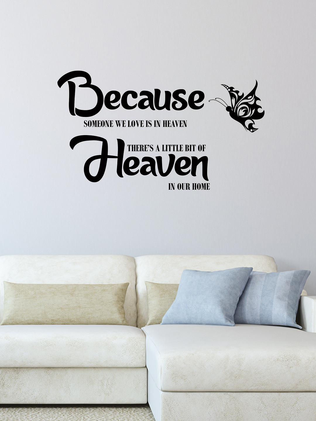 

WALLSTICK Black Quotations Large Vinyl Sticker
