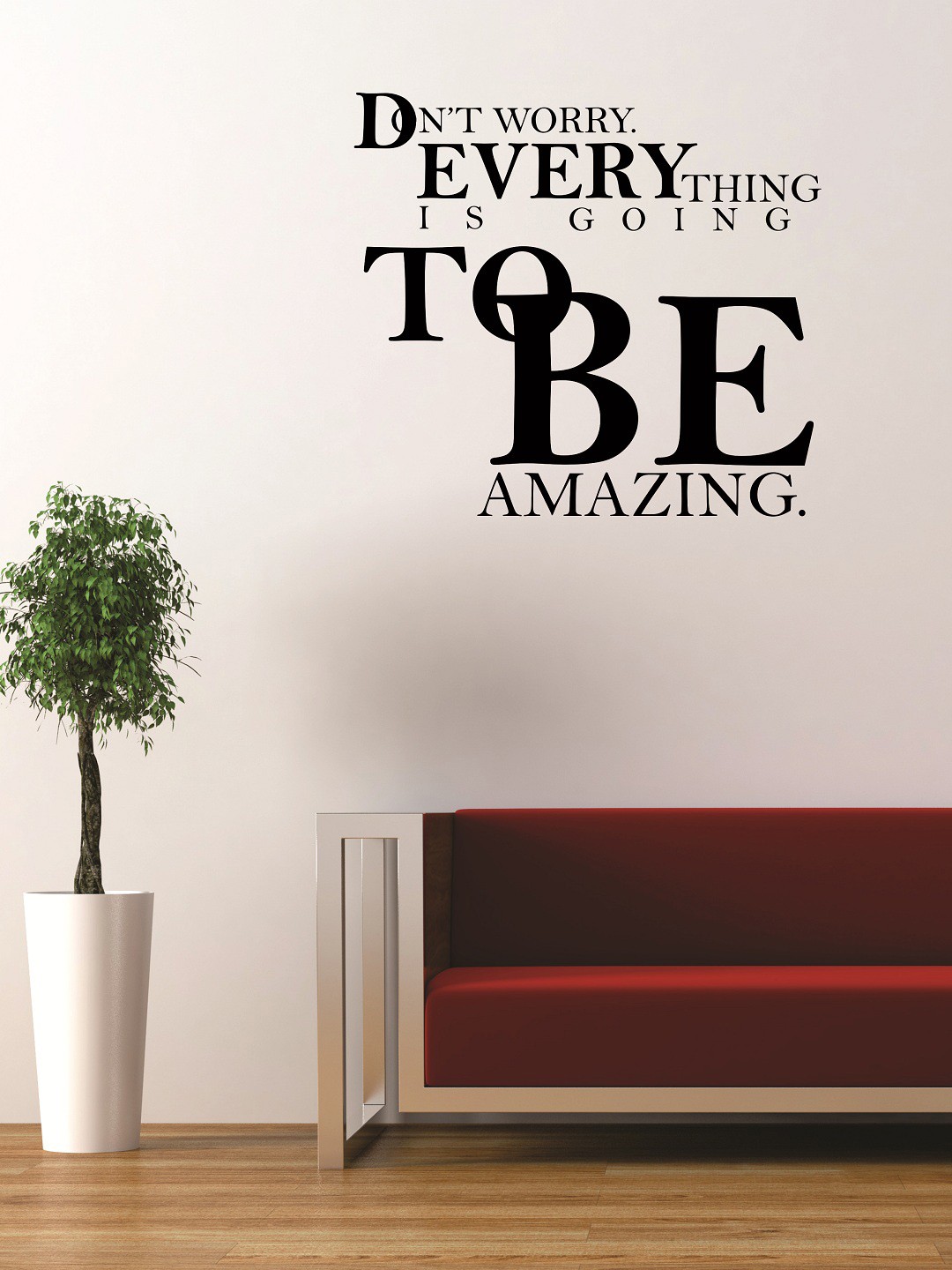 

WALLSTICK Black Large Vinyl Sticker