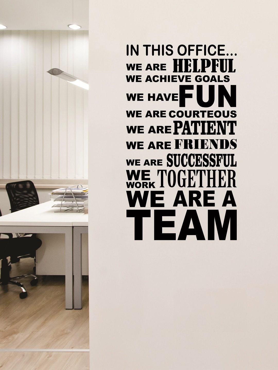 

WALLSTICK Black Large Vinyl Sticker
