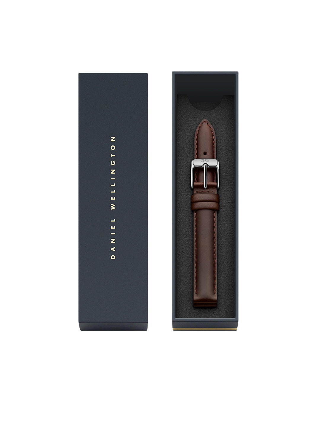 

Daniel Wellington Women Brown Leather Petite Bristol Watch Strap