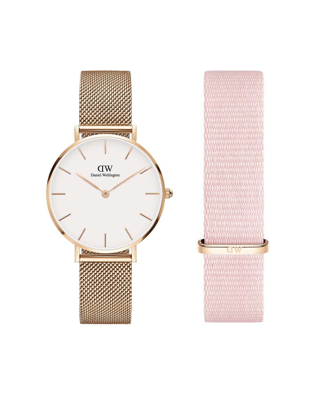 Daniel Wellington Women Watch Gift Set, White