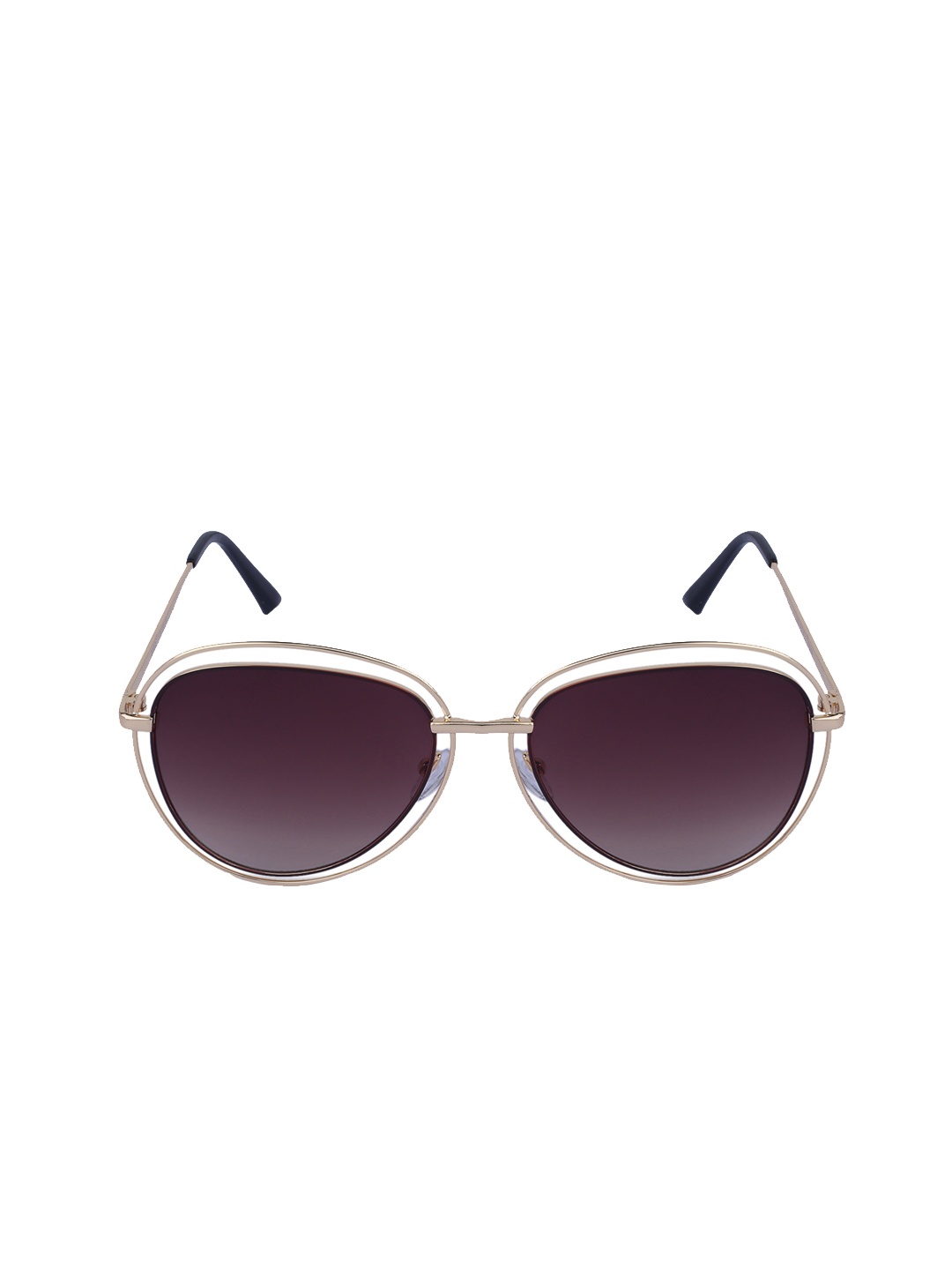 

MARC LOUIS Women Aviator Sunglasses, Brown