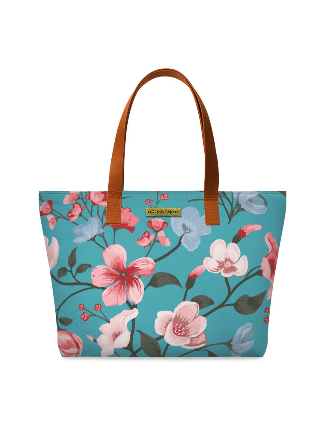 

DailyObjects Multicoloured Floral Printed Tote Bag, Multi
