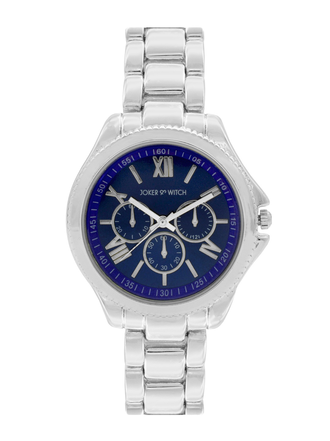 

JOKER & WITCH Women Blue & Silver-Toned Analogue Watch