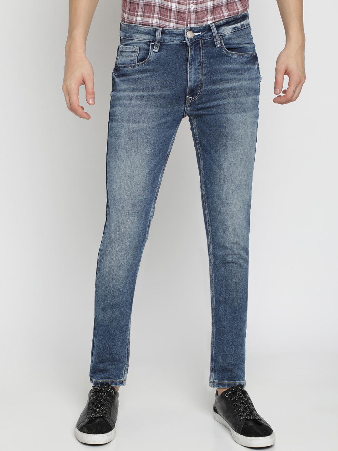 

Crocodile Men Blue Slim Fit Mid-Rise Clean Look Jeans
