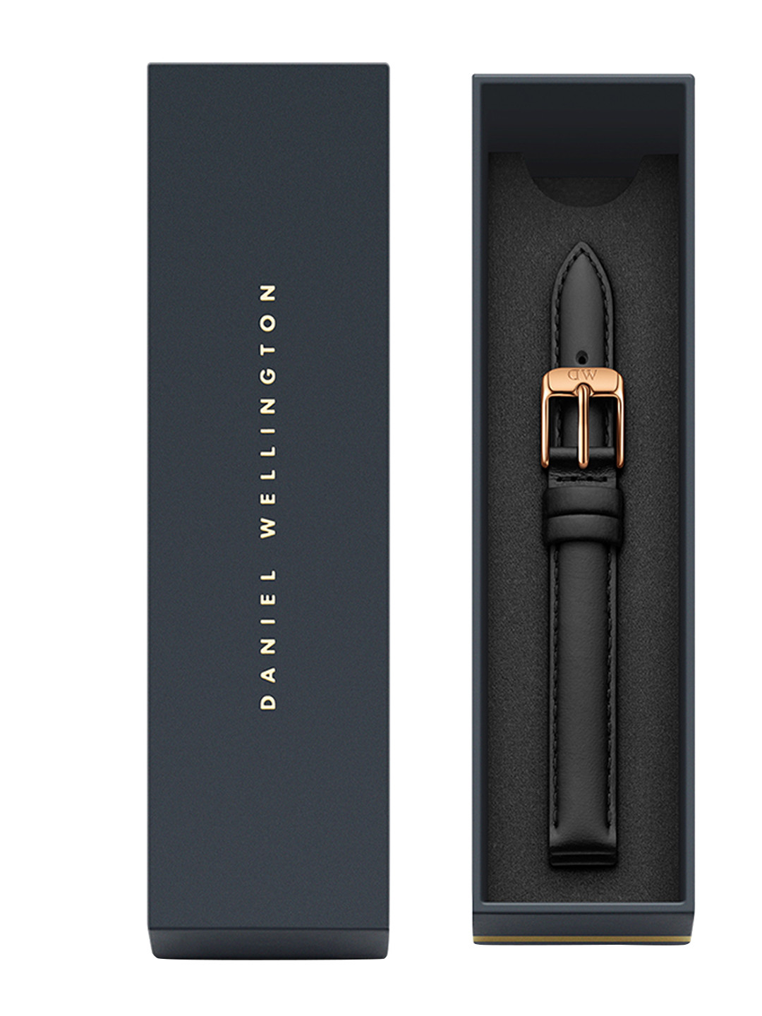 

Daniel Wellington Women Petite Sheffield Black Leather Watch Strap