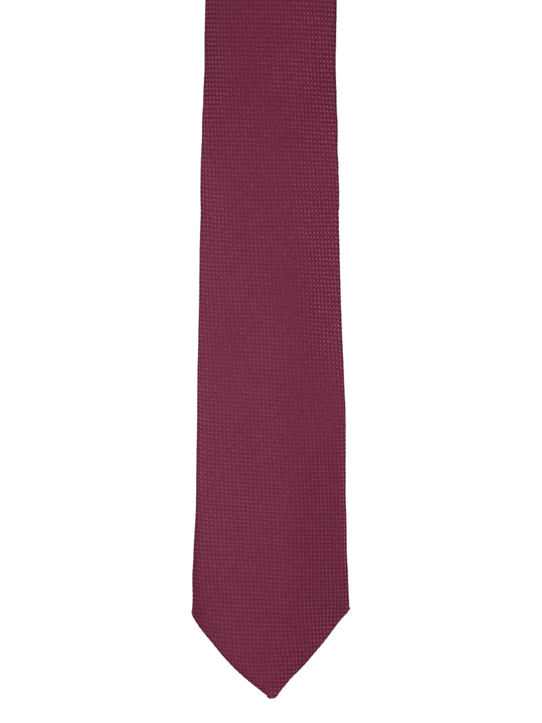 

Louis Philippe Maroon Solid Broad Tie