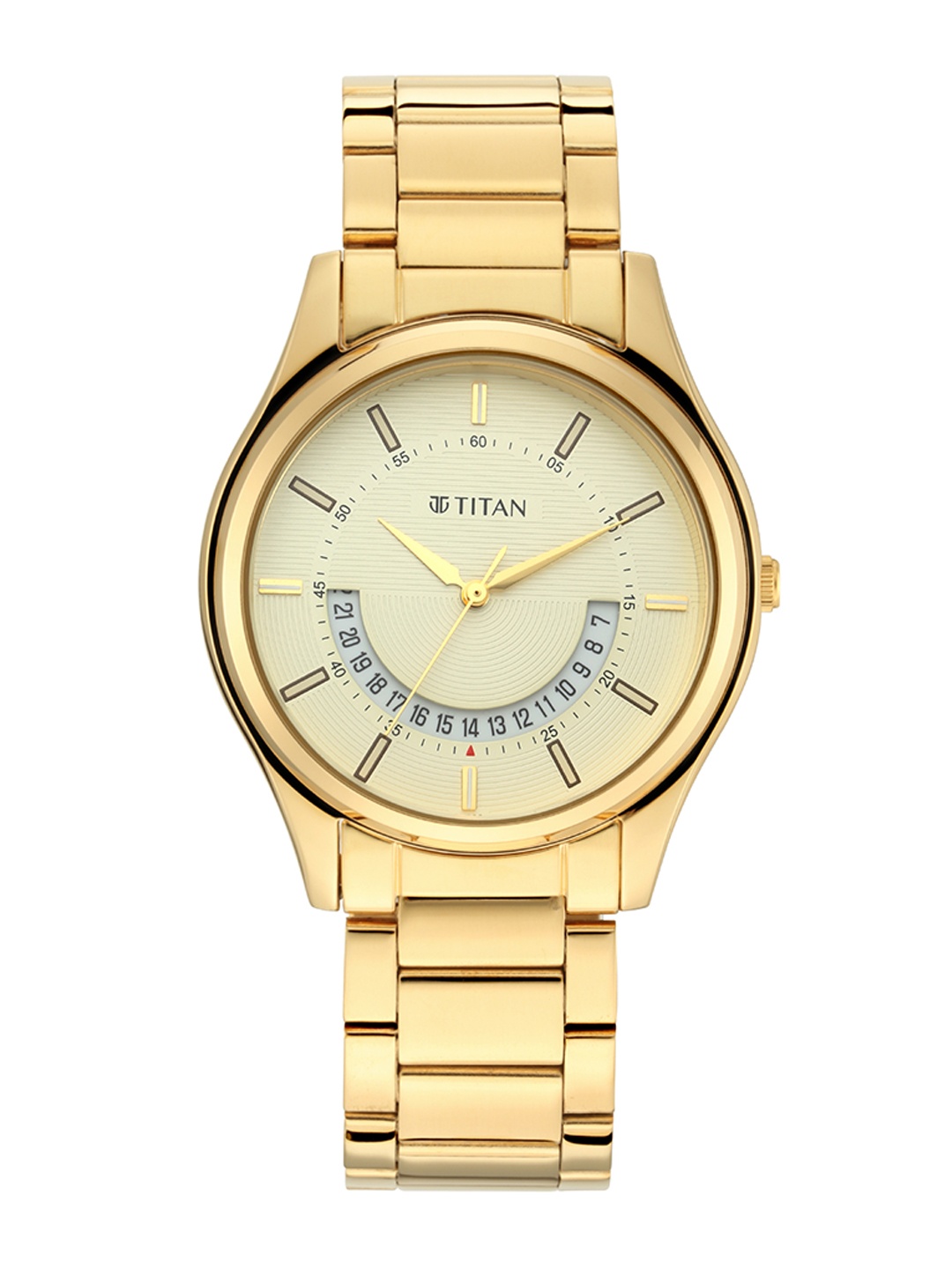 

Titan Men Gold-Toned Analogue Watch